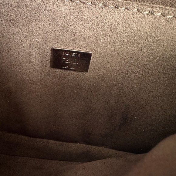 FENDI Leather Wave Shoulder Crossbody Bag in Rainbow Multicolor - Picture 11 of 11